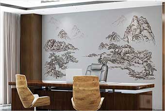 日照森佰汇航空纤维墙咔（山水之间）
